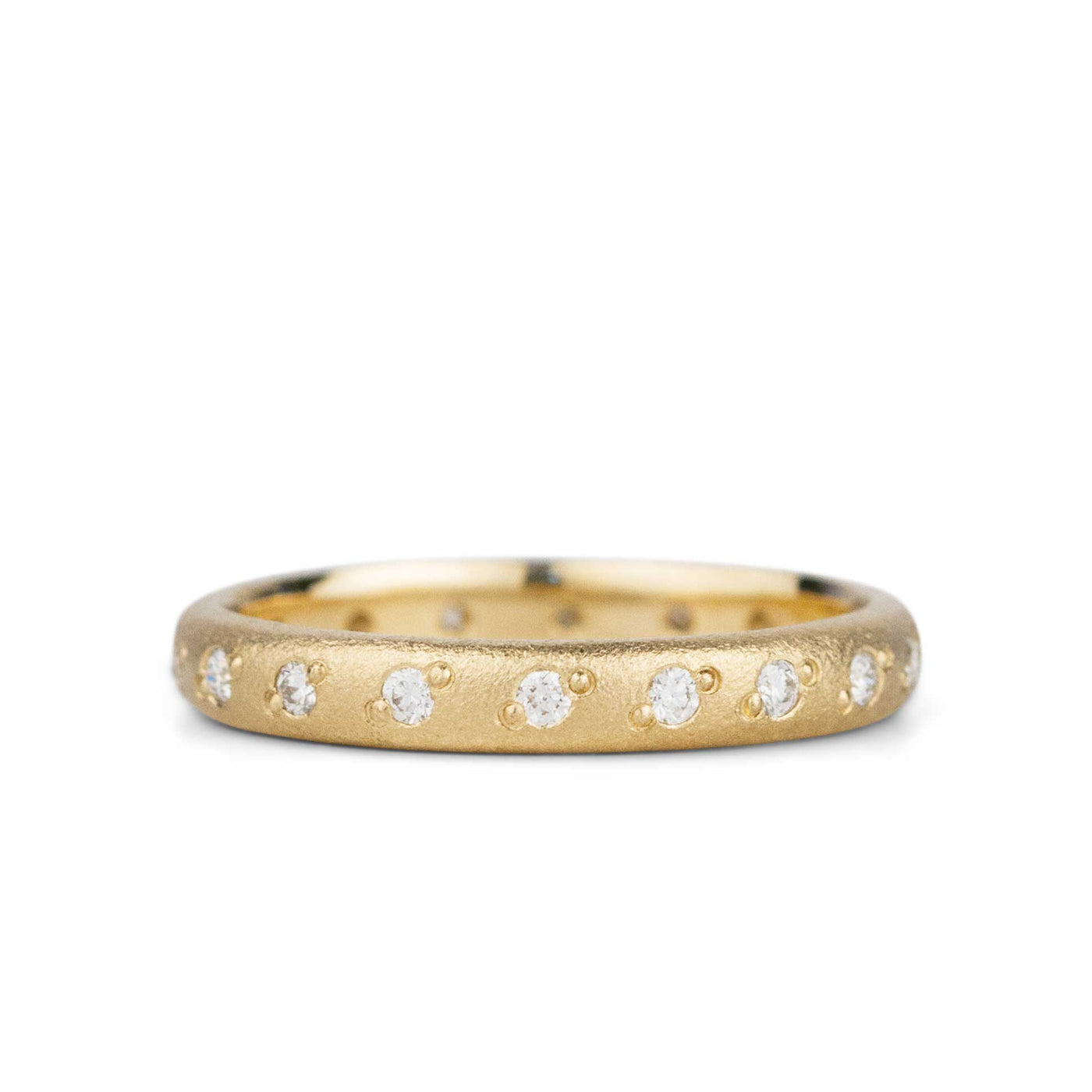 Sequoia Half Round Diamond Band