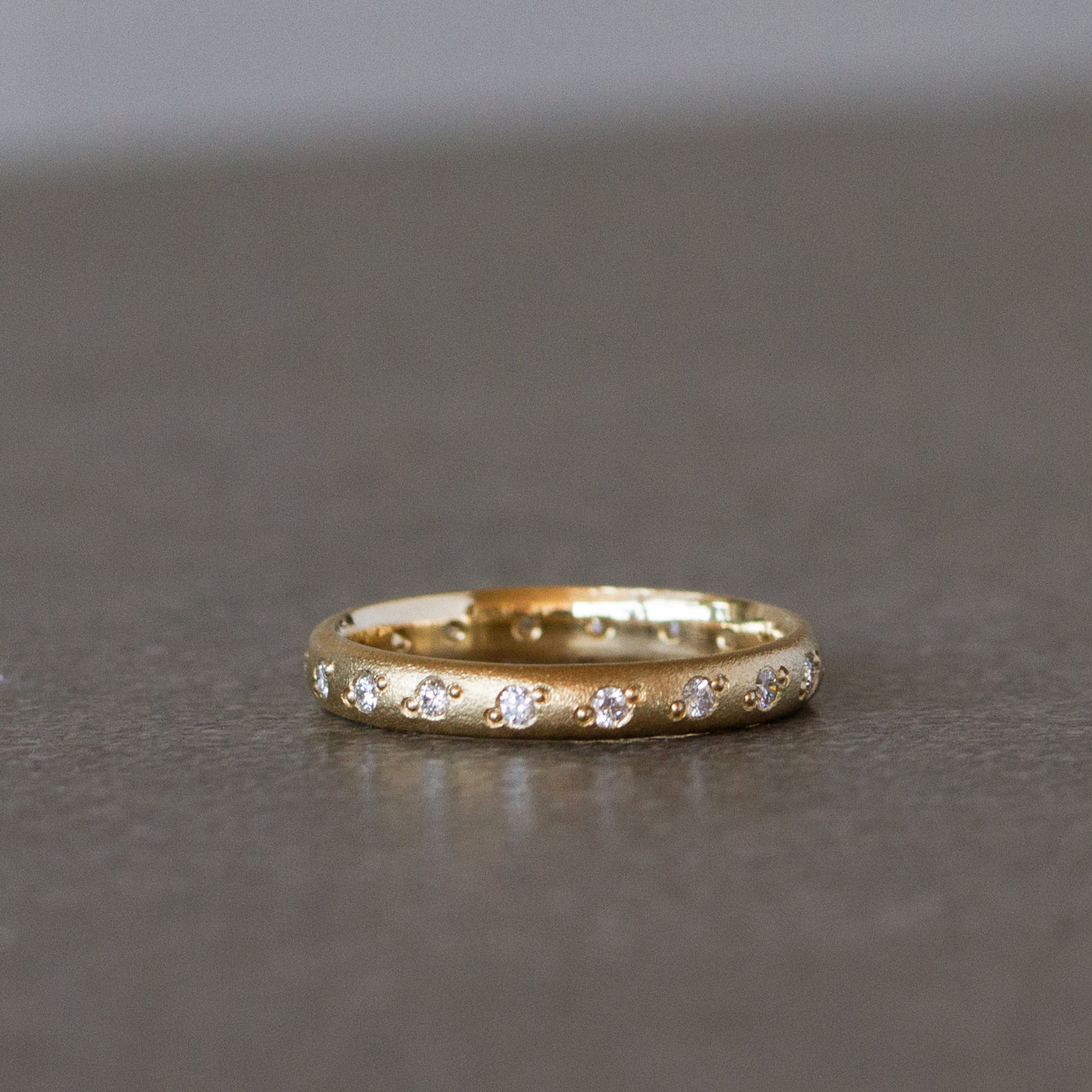 Sequoia Half Round Diamond Band