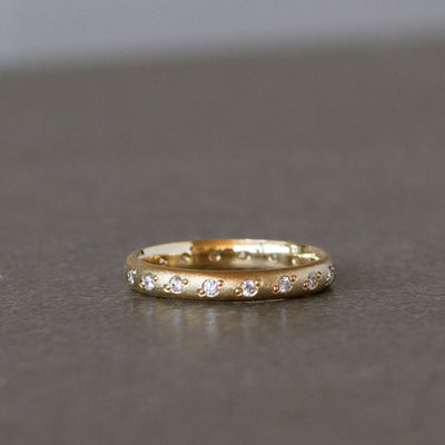 Sequoia Half Round Diamond Band