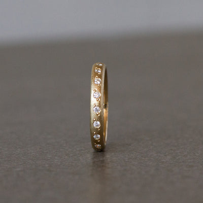 Sequoia Half Round Diamond Band