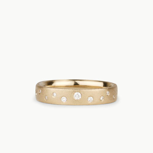 Tioga Gold and Scattered Diamond Band
