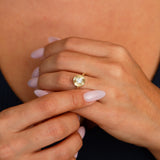 .45ct Round Aurora Engagement Ring - Old European Cut Diamond in Yellow Gold