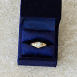 .62ct Bedford Engagement Ring - Light Blue Montana Sapphire in 14k Yellow Gold