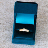 .40ct Sierra Engagement Ring - Old European Cut Diamond with Canadian Diamond Accents in 14k Yellow Gold