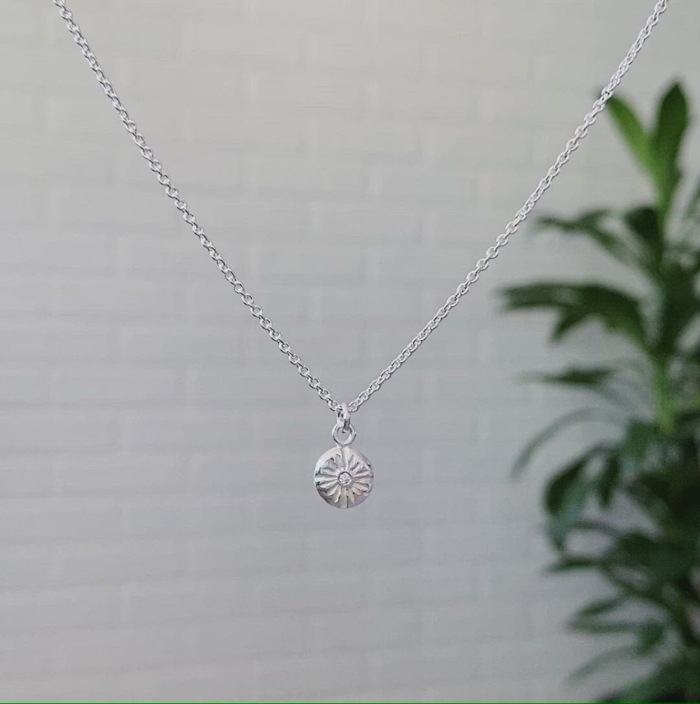 Small Lucia Diamond Necklace by Corey Egan