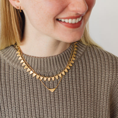 Gold Flash Necklace