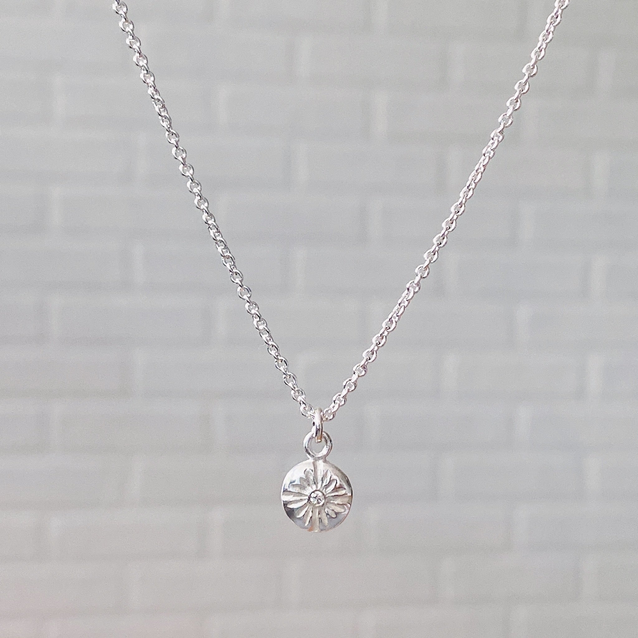 Small Lucia Diamond Necklace by Corey Egan