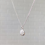 Small Lucia Diamond Necklace by Corey Egan side view
