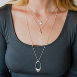 Small Lucia Diamond Necklace