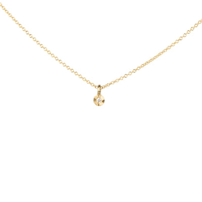 Gold and Diamond Rise Necklace
