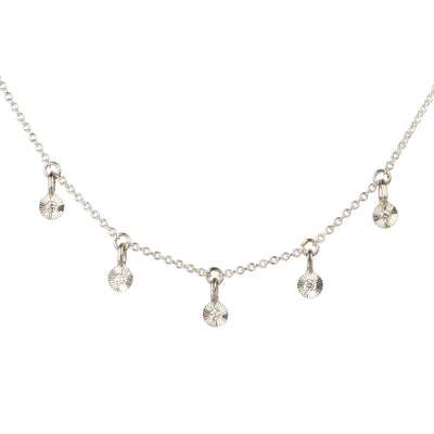Silver Borealis Necklace