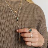 Pinnacles White Diamond Peaked Band