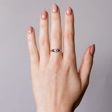 Astra Star Signet Ring - September - Sapphire