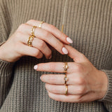 Nova Eternity Band in Yellow Gold