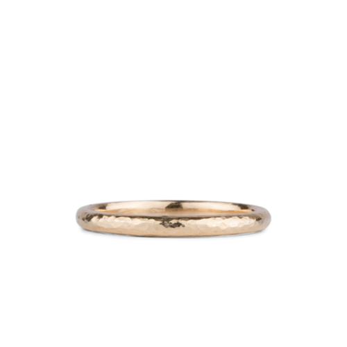 Blue Ridge Half Round Hammered Band