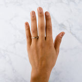 14k Yellow Gold Denali Band by Corey Egan