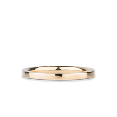 Muir Flat Polished Shiny Band by Corey Egan