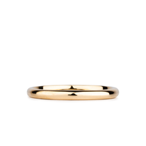 Polished Half Round Muir Band 2mm Wide by Corey Egan