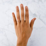 2mm Yosemite Half Round Band in Rose Gold by Corey Egan