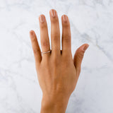 2mm Yosemite Half Round Band in Rose Gold by Corey Egan