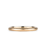 2mm Yosemite Half Round Band in Rose Gold by Corey Egan