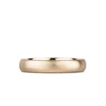 4mm Yosemite Half Round Band in Yellow Gold by Corey Egan