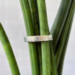 14k white gold Zion Band 4mm wide by Corey Egan