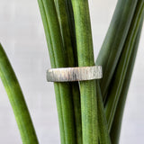14k white gold Zion band 5mm wide by Corey Egan