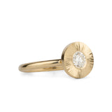 .45ct Round Aurora Engagement Ring - Old European Cut Diamond in Yellow Gold